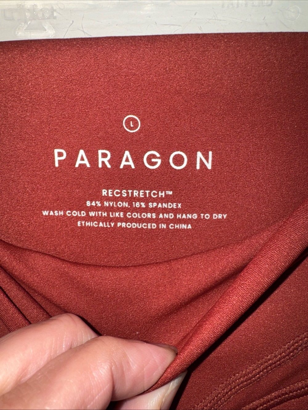 PARAGON Women's Leggings in Rust Brown - Picture 4 of 6